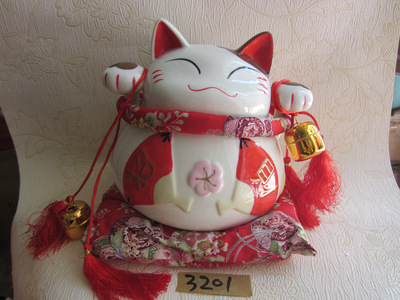 【陶瓷工藝品精典寶貝(招財(cái)貓存錢(qián)罐擺飾)3201】?jī)r(jià)格,廠(chǎng)家,圖片,塑料、樹(shù)脂工藝品,德化縣印藝印刷有限責(zé)任公司-
